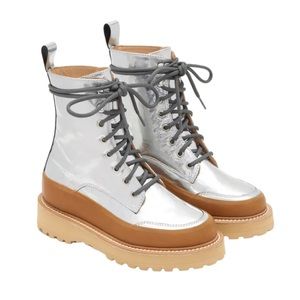 Ulla Johnson x Diemme Silver Boots